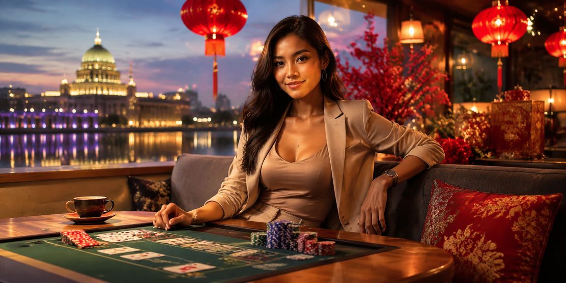 Permainan baccarat di Putrajaya dengan sentuhan tempatan